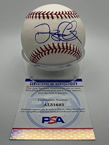 דאג קריק קרדינלים ענקים קרני חתימה חתומה על חתימה רשמית MLB בייסבול PSA DNA - כדורי בייסבול חתימה