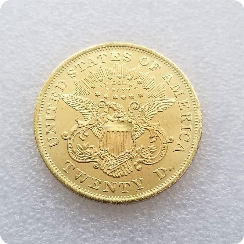 פליז מלאכה עתיקות ארהב 1876 זהב מטבע זיכרון 272
