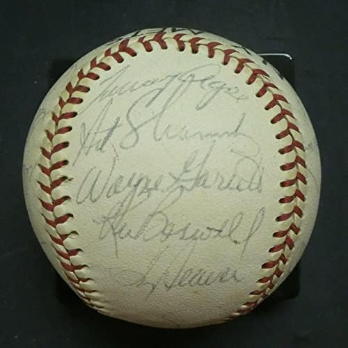 1972-73 NY Mets חתום מנוחה בייסבול הוא Good Seaver Jones McGraw - כדורי חתימה