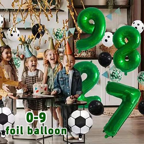 קישוטים למסיבות יום הולדת כדורגל ילדים בנות בנות כדור כדורגל נושא נושא 13 שנה קישוט ליום הולדת לילדים
