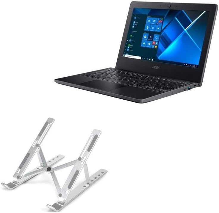 עמדת גלי תיבה והרכבה תואמת את Acer TravelMate B3 - מעמד מחשב נייד מהיר קומפקטי, נייד, עמדת צפייה מרובה