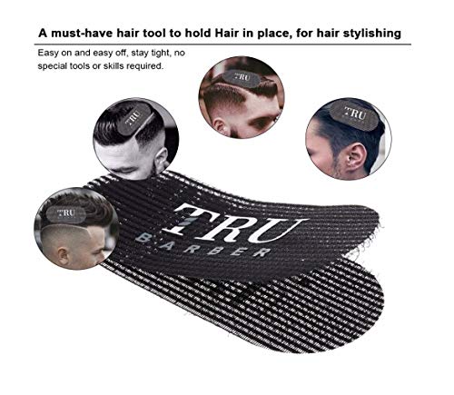 Tru Barber Hair Grippers ® חבילה חבילה 6 מחשבים לגברים ונשים - סלון וספרה, קטעי שיער לעיצוב, אחיזות