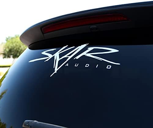 Skar Audio 20 x 6 מדבקות לוגו ויניל גדול