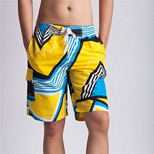 מכנסיים קצרים של BMISEGM לגברים מזדמנים גברים מזדמנים מכנסיים קצרים בקיץ חוף עם מכנסי לוח אלסטיים עם